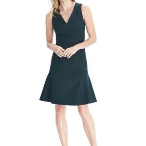 Banana Republic Bi Stretch Fit and Flare Dress